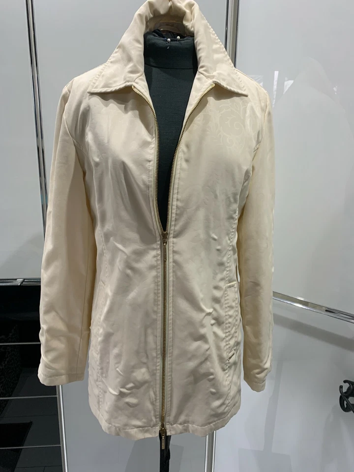 MCM Jacke Anorak gefüttert creme gelb Gr. 38 - Bild 1 von 3