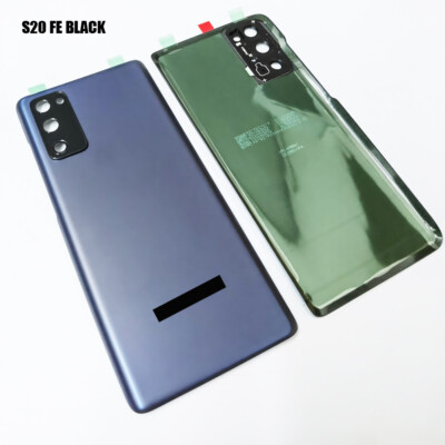 For Samsung Galaxy S20 FE Back Glass Rear Cover Battery Door w