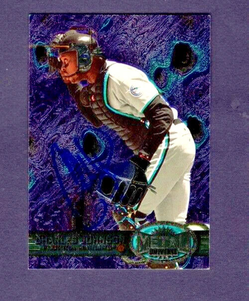 Charles Johnson trading card