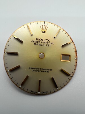 Rolex Datejust 16200 t Swiss Made T Tropical Dial Zifferblatt