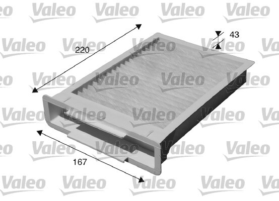 Valeo 715515 Innenraumluftfilter FüR Bmw, CitroËN, Peugeot, Toyota-image