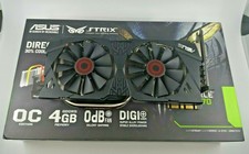 Asus Strix Gtx 970 Geforce 4gb Oc Edition Strix Gtx970 Dc2oc 4gd5 Graphics Card For Sale Online Ebay