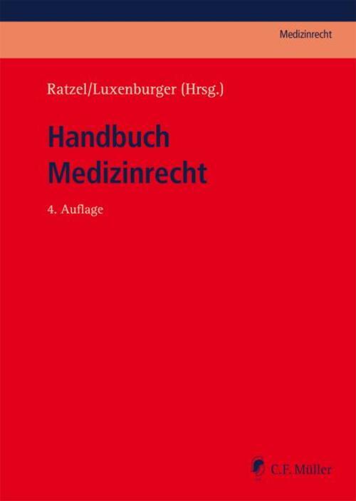 Thumbnail - Rudolf Ratzel (u. A.) | Handbuch Medizinrecht | Buch | Deutsch (2020)