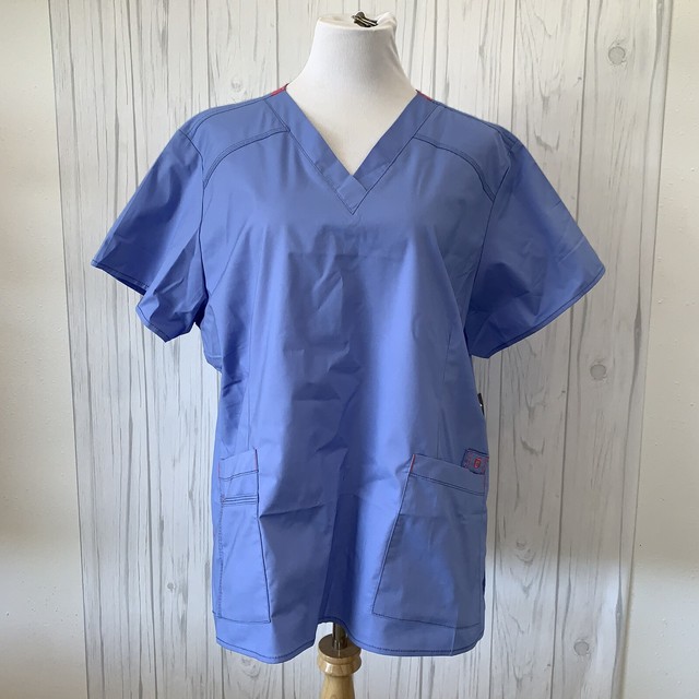 Women’s 2xl xxl Scrubs Wonderflex Light Blue NWT eBay