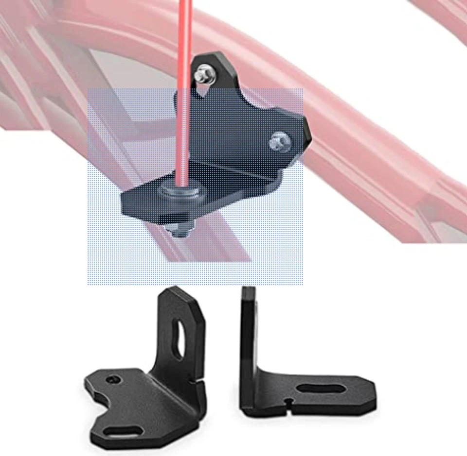 For Can Am Maverick X3 Max Turbo DS RS LED UTV Rear Pillar Flag Antenna Bracket - Image 2 of 4