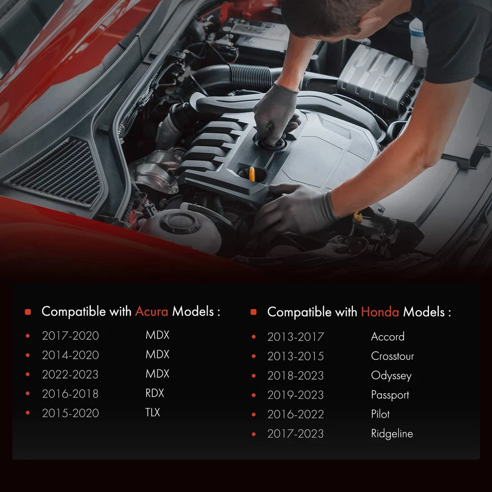 Bomba de aceite de motor para Honda Accord 2013-2017 Pilot 2016-2022 Odyssey Acura MDX RDX Foto 2 de 4