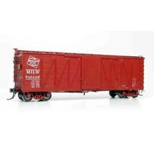 Rapido Trains 142006 HO Milwaukee Road USRA Single Sheathed Boxcar (Pack of 6)