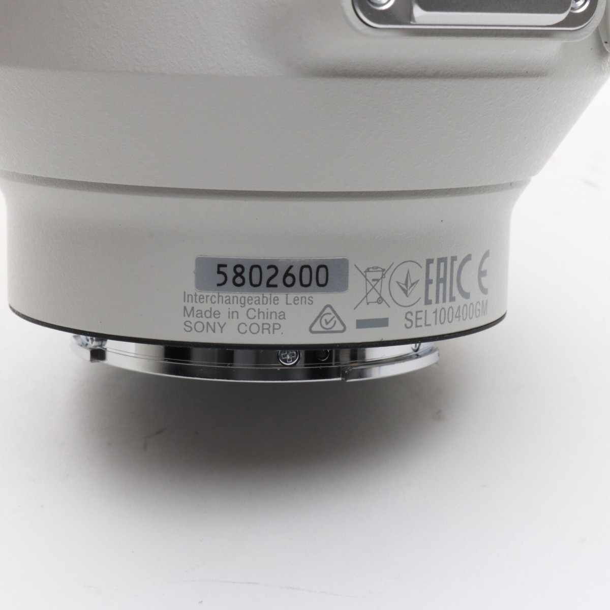 Near Mint】SONY FE 100-400mm f/4.5-5.6 GM OSS G Master Near Mint】SONY FE 100-400mm f/4.5-5.6 GM OSS G Master