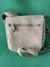 Vintage Travelon Anti Theft Faux Suede Bag Adjustable Shoulder Strap, Lime Green