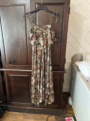 disco sheer dress 70s Beaded Sheer Disco Dress Size S/M