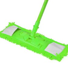 360 EXTENDABLE MICROFIBRE MOP CLEANER SWEEPER WOODEN LAMINATE TILE FLOOR WET DRY