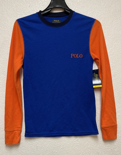 Polo Ralph Lauren Mens Blue/Orange Long 