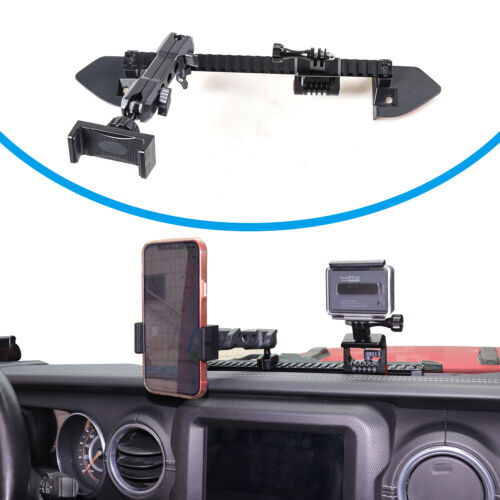 Slider Track Stabilisator Action Kamera & Handy Halter Ständer für Jeep Wrangler JL - Bild 1 von 15