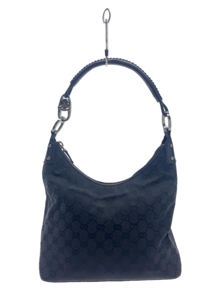バッグ 2000's GUCCI ONE SHOULDER BAG LEATHER GUCCI GG Canvas One Shoulder Bag 115003 Purse Zip Leather