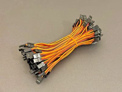   5x JR Servo Verlängerungskabel (15cm Stecker zu Stecker) 26AWG 3Pin RC