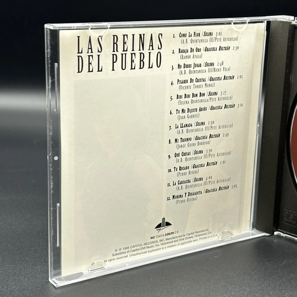 Selena Y Graciela - Las Reinas Del Pueblo (CD, 1995, Capitol) CIBVG+ Foto 4 de 4