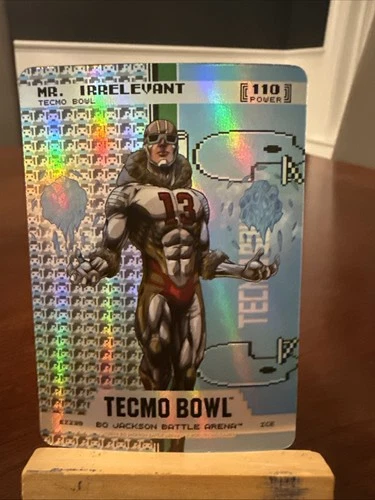 BO JACKSON BATTLE ARENA TECMO BOWL MR. IRRELEVANT BROCK PURDY ENDZONE ICE EZ239
