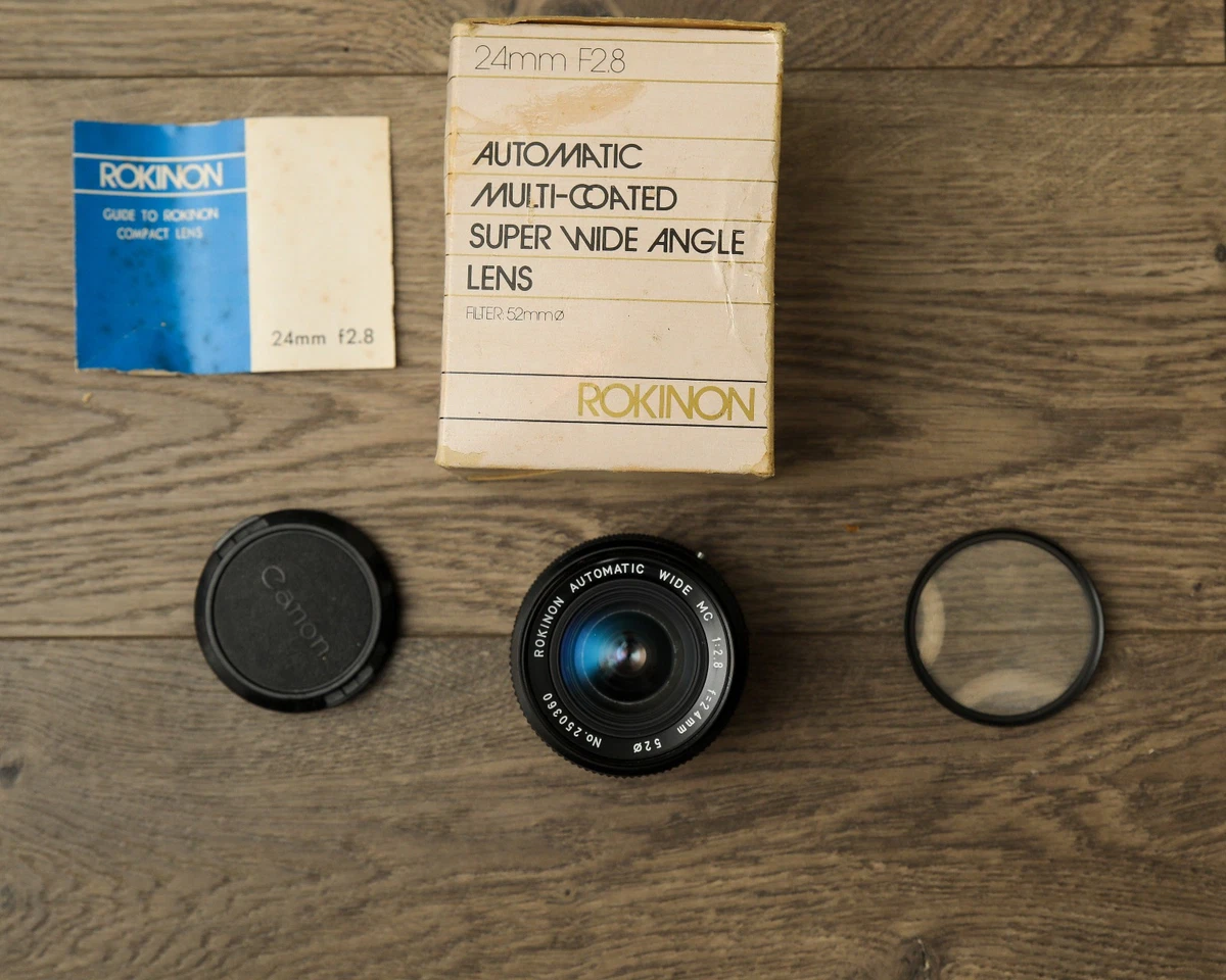 Canon FD f/2.8 Camera Lenses 24mm Focal for sale - eBay