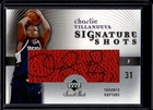 2005 Upper Deck Sweet Shot Signature Shots Charlie Villanueva #SS-CV