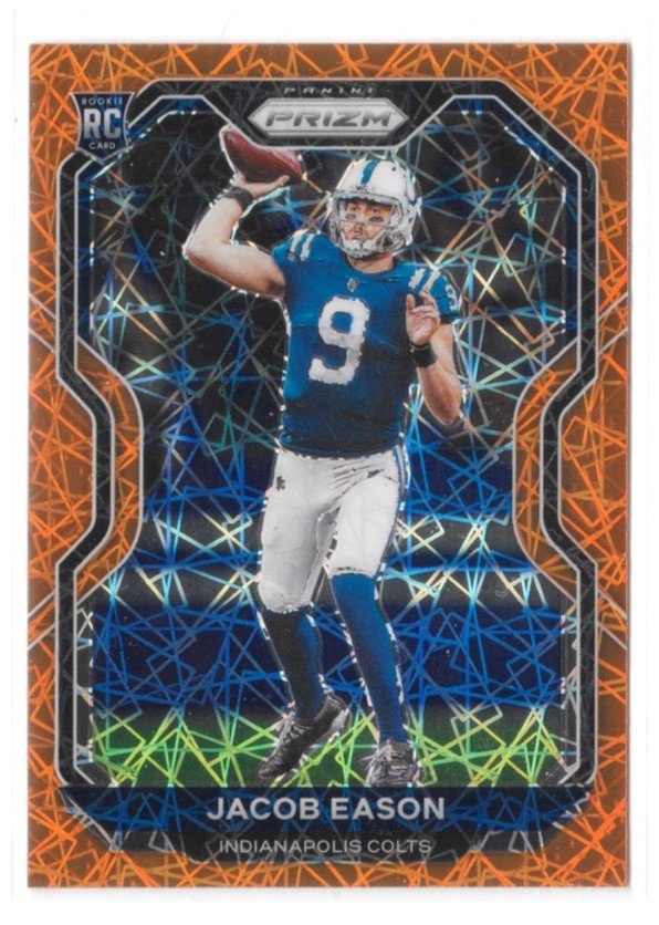 2020 Panini Prizm - Rookie Jacob Eason #331 Lazer Prizm (RC)
