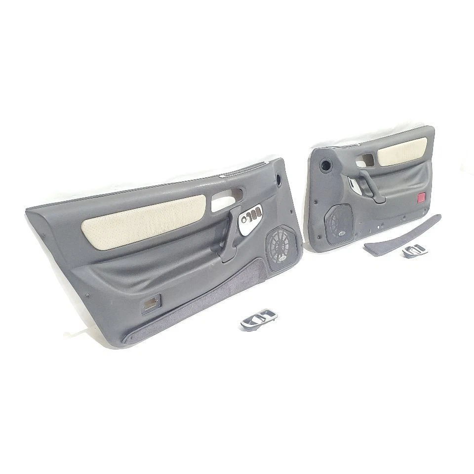 1994 Mitsubishi 3000GT OEM VR4 Black Pair Door Trim Panel See Pics Separation - Image 2 of 4