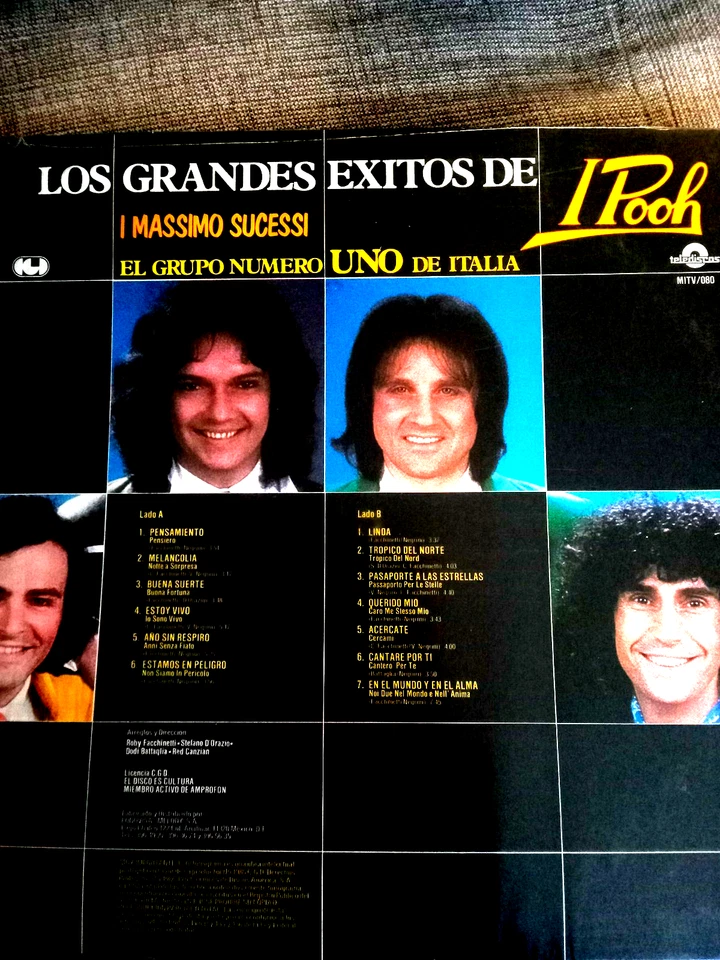 Pooh LP st Messico - Immagine 2 di 4