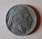 Antique 1914 LIBERTY "BUFFALO NICKEL" IN GOD WE TRUST FIVE CENTS Circulated
