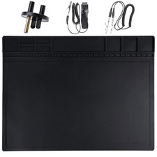 Premium Heat Resistant 932°F anti Static Mat,  ESD Mat with Grounding Wire, Grou