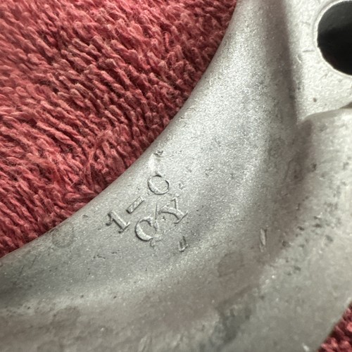 1963 GMC 305 V6 Oil Pan Lower Bracket Sandblasted Oem Vtg 1113161 - Picture 5 of 16