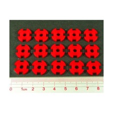 Litko Token Set Android - Netrunner, Tracking Tokens (Red) New