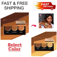 Black Radiance True Complexion Creme Contour Palette,7.5 Gram,(Select Color)