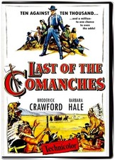 Last of the Comanches 1953 DVD Broderick Crawford, Barbara Hale
