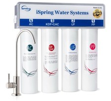iSpring CU-A4 Ultra-Filtration Under Sink Water Filter System