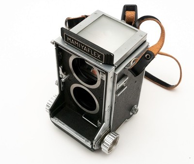 Nice Clean Working Mamiya Sekor Mamiyaflex C2 TLR Camera bBody 6x6 Medium Format