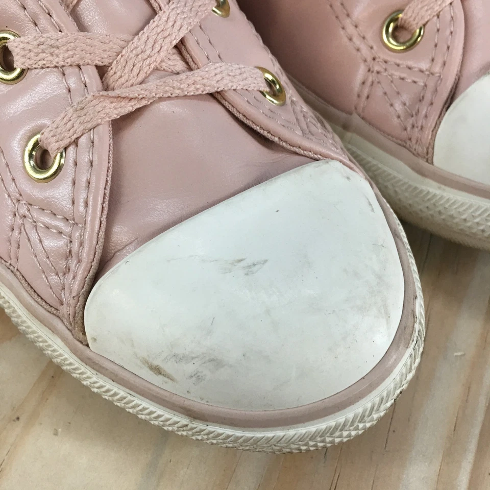 Zapatos Converse Mujer 8.5 Chuck Taylor All Star Tenis Rosa Con Cordones 557995C Foto 4 de 4