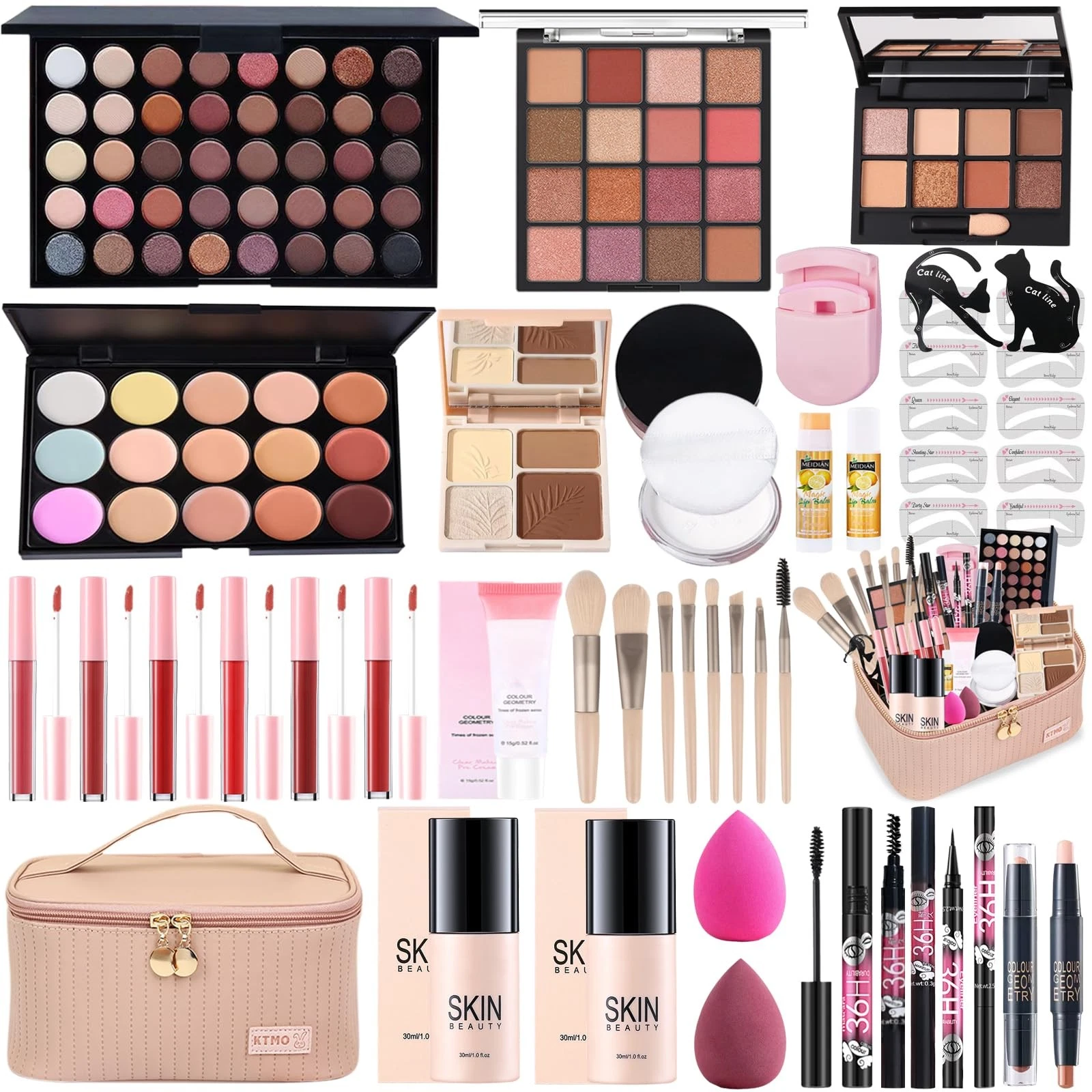 All-in-One Makeup Kit for Women Full Kit, Makeup Gift Set for Women Teens Gir...