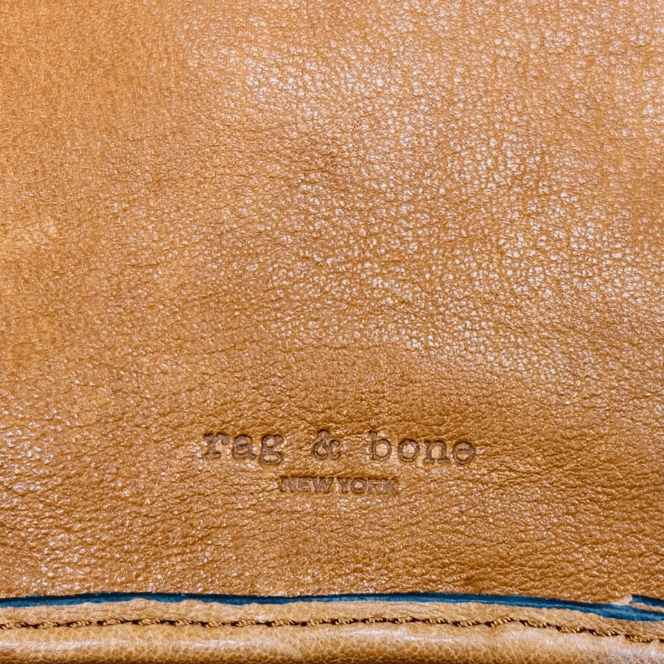 rag & bone Small Field Leather Crossbody Messenger Bag 8.75” x 6” x 3.75” Brown - Image 3 of 4