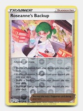 Roseanne's Backup 148/172 Uncommon BRS Brilliant Stars Pokemon Reverse Holo