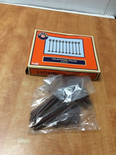 LIONEL 6-62181 Calibre O/O27 10 Postes de Teléfono Paquete Sellado en Caja Abierta | Zustand: New