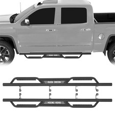 Tubular Slider Rocker Panels Nerf Bars For 2007-2019 Silverado Sierra Crew Cab