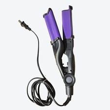 Hot Shot Tools Ceramic Deep Waver Hair Styler Purple  Black Model S510360