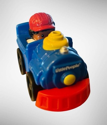 Fisher Price Little People Wheelies STEAM ENGINE Choo Choo TRAIN MICHAEL 2009