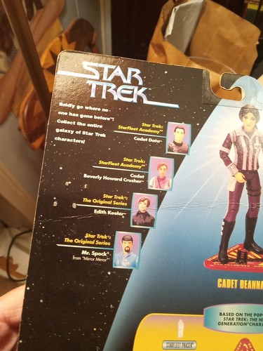 Star Trek | Cadet Deanna Troi | Warp Factor Series 3 | Playmates Neu in OVP. (K2) - Bild 10 von 13