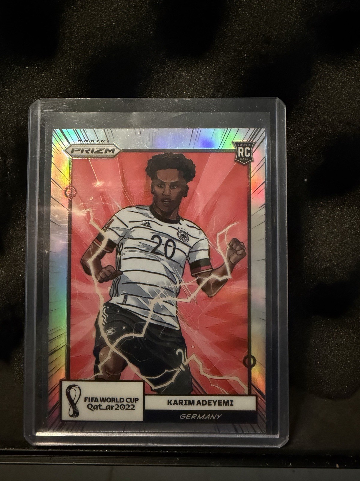 2022-23 Panini Prizm World Cup Qatar Karim Adeyemi Manga