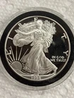 1994 P American Silver Eagle Proof Coin Bullion In Capsule Looks Perfect