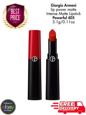 Giorgio Armani Lip Power Matte Intense Matte Lipstick #405 – 3.1g