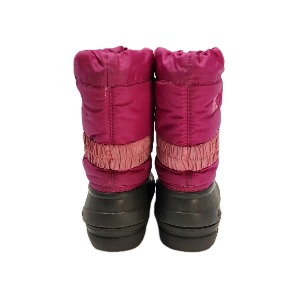 Bota de Nieve SOREL Flurry Niña Rosa Impermeable Aislada Talla 9 Foto 4 de 4