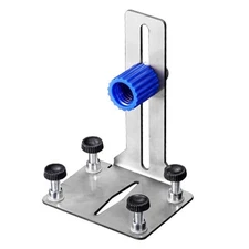 Stainless Leveling Bracket for Precise Alignment in Electrical and Plumbing Work