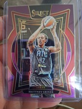 Panini 2025 WNBA Select Brittney Griner #61 Concourse Prizm Purple /99