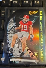 2024 Panini Prestige - Human Highlight Film Brock Bowers #7 (RC)